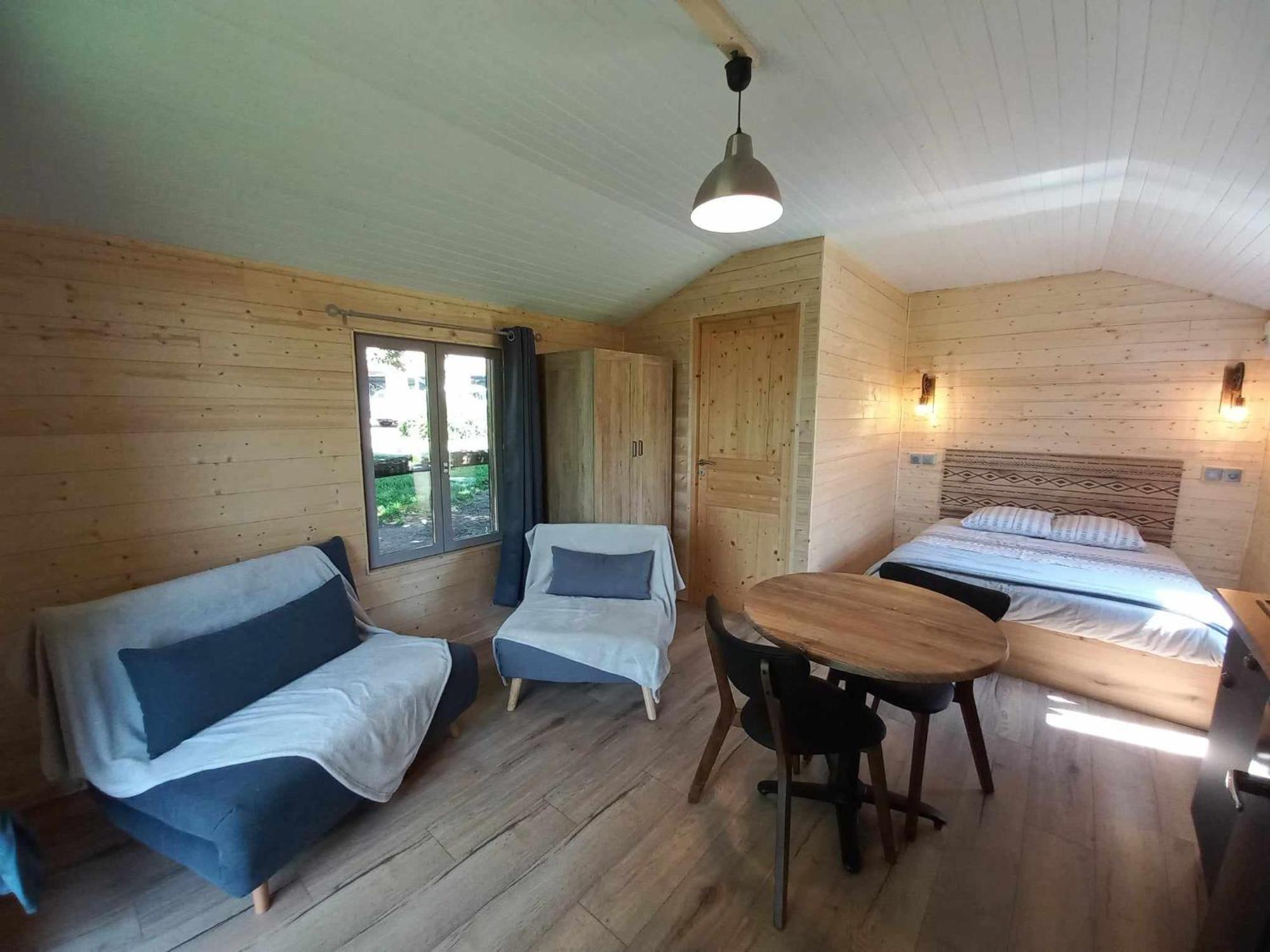 Le Petit Chalet Du Macquart P.O.A. Ranch, 2 A 3 Pers, Saint-Martin-de-Fugeres エクステリア 写真