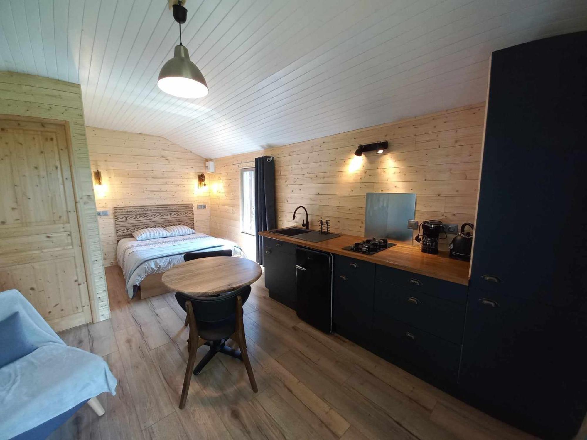 Le Petit Chalet Du Macquart P.O.A. Ranch, 2 A 3 Pers, Saint-Martin-de-Fugeres エクステリア 写真