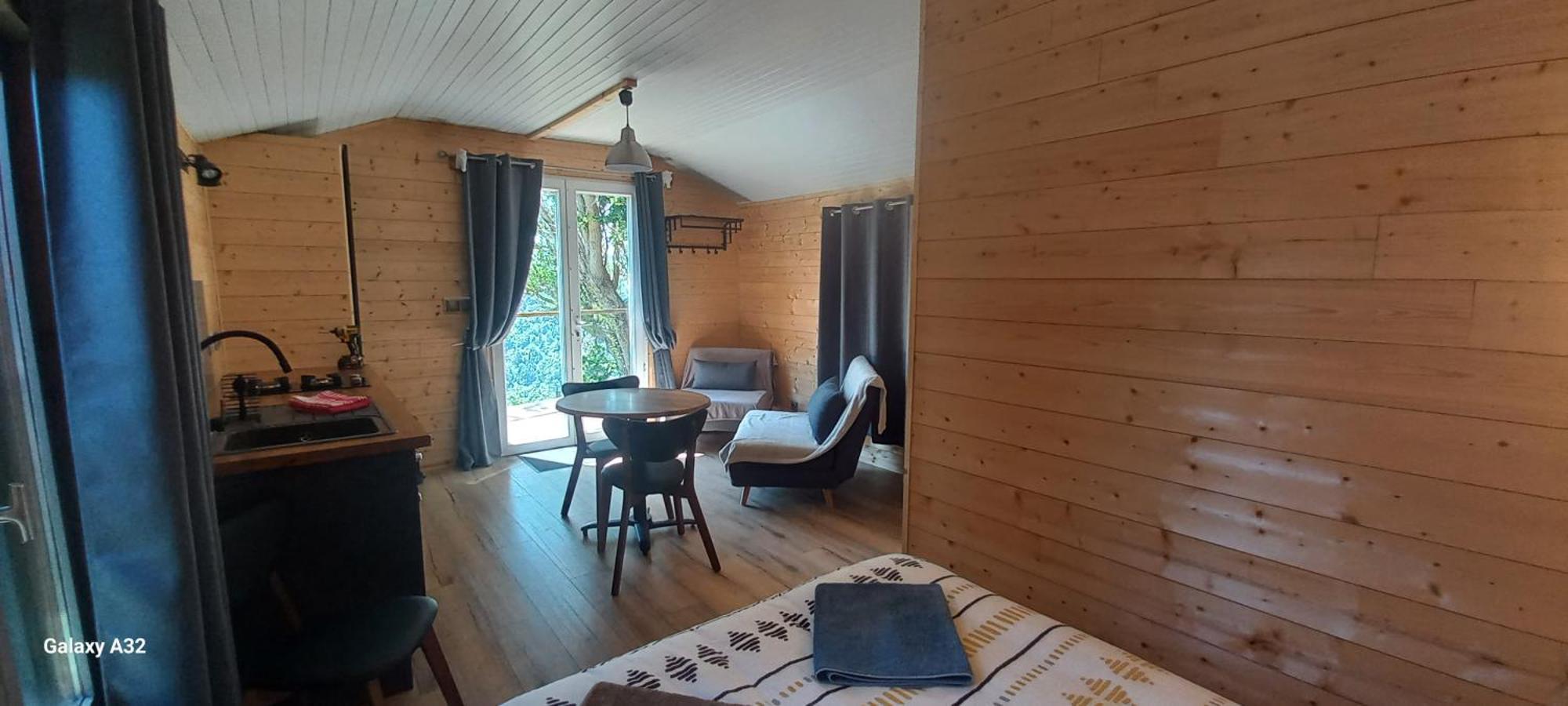 Le Petit Chalet Du Macquart P.O.A. Ranch, 2 A 3 Pers, Saint-Martin-de-Fugeres エクステリア 写真